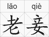 老妾的拼音