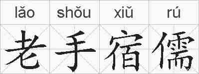 老手宿儒的拼音