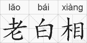 老白相的拼音