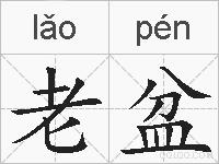 老盆的拼音