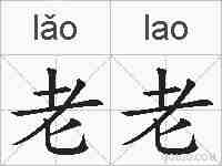 老老的拼音