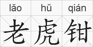 老虎钳的拼音
