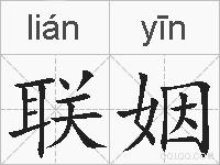 联姻的拼音