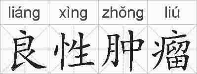 良性肿瘤的拼音
