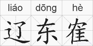 辽东隺的拼音