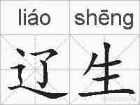 辽生的拼音