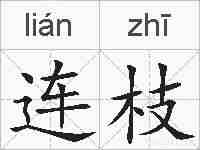 连枝的拼音