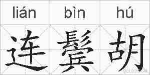 连鬓胡的拼音