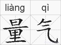 量气的拼音