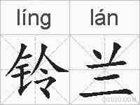 铃兰的拼音