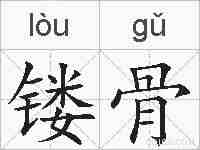 镂骨的拼音