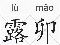 露卯的拼音