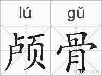 颅骨的拼音