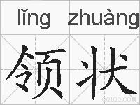领状的拼音