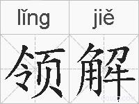 领解的拼音