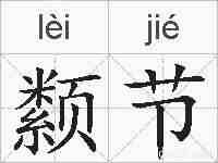 颣节的拼音