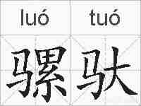 骡驮的拼音