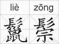 鬣鬃的拼音