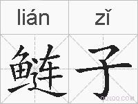 鲢子的拼音