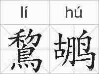 鵹鹕的拼音