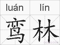 鸾林的拼音