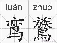 鸾鷟的拼音