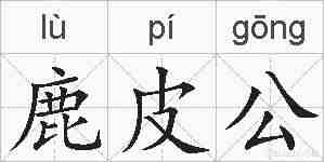 鹿皮公的拼音