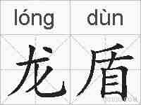 龙盾的拼音