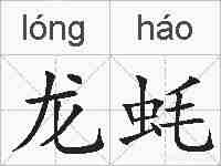龙蚝的拼音