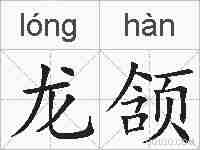 龙颔的拼音