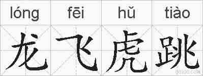 龙飞虎跳的拼音