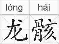 龙骸的拼音