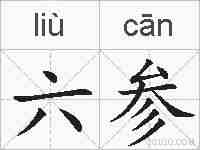六参的拼音