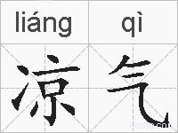 凉气的拼音