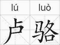 卢骆的拼音