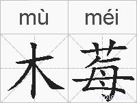 木莓的拼音