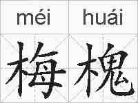 梅槐的拼音