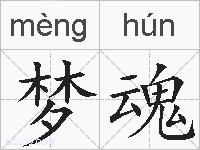 梦魂的拼音