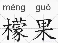 檬果的拼音