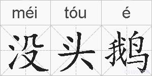 没头鹅的拼音