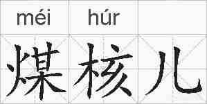 煤核儿的拼音