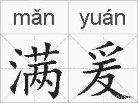 满爰的拼音
