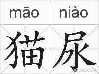猫尿的拼音