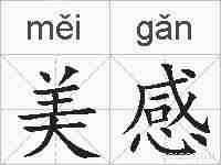 美感的拼音