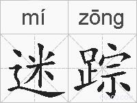 迷踪的拼音