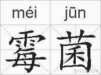 霉菌的拼音