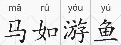 马如游鱼的拼音