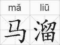 马溜的拼音