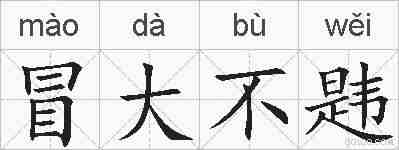 冒大不韪的拼音