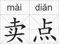 卖点的拼音